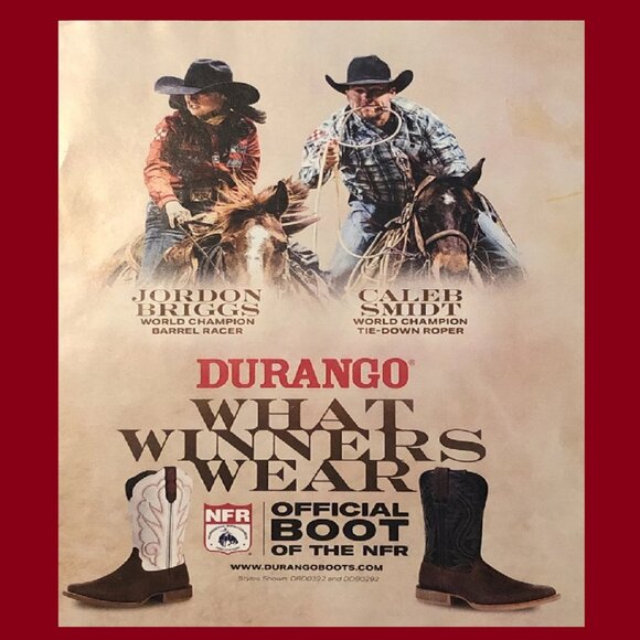 Gorgeous DURANGO RD5102 Turquoise Leather & Brown Suede Western Cowboy Boots 8 - Picture 10 of 10